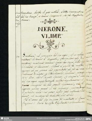 Nerone. VI. Imp.e