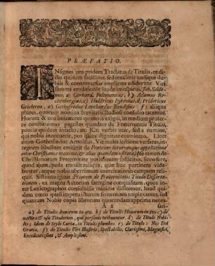 Dissertationem primam de titulo fraternitatis