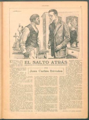 El salto atrás