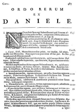 Ordo Rerum Ex Daniele.