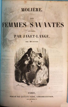 Molière, [2]. Les femmes savantes