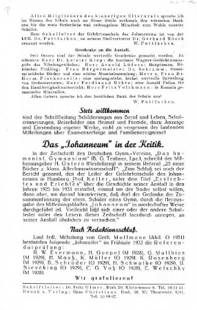 Nach Redaktionsschluß.