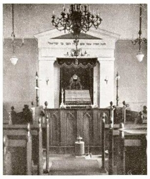 Lörrach, LÖ; Synagoge, Innenansicht nach der Renovierung