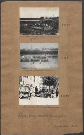 Türkische Munitionskolonne mit Ochsengespann