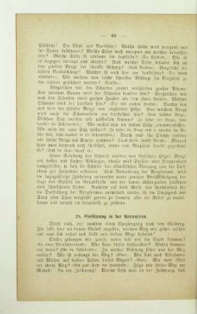 28. Einführung in das Kartenlesen