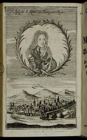 Joseph I. Rom. : et Hungar. Rex.