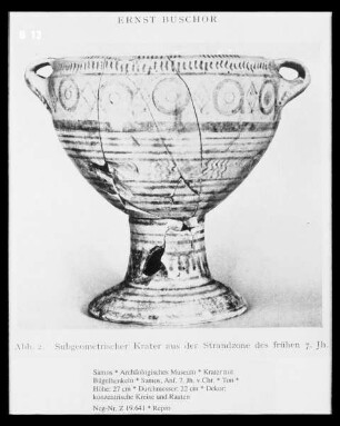 Krater mit Bügelhenkeln