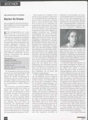 Melancholisch-Schönes: Bücher für Kinder