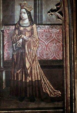 König Wladislaw II. Jagiello und seine Gemahlin Anna von Foix-Candale