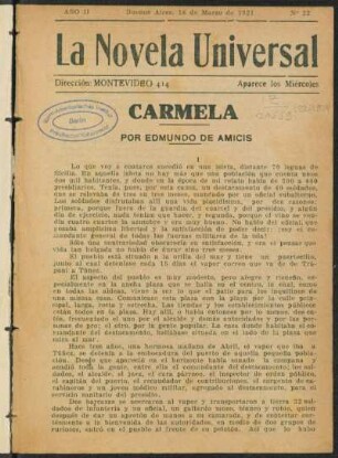 1921002200: Carmela