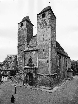 Freiberg. Nikolaikirche am Buttermarkt