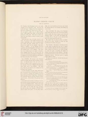 Plates CXXXVII-CXLVII: The Old Sanctuary