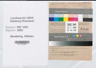 Entnazifizierung Wilhelm Moellering, geb. 01.08.1887 (Postoberverwalter)