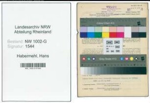 Entnazifizierung Hans Habermehl, geb. 07.07.1922 (Techn.Angest.)