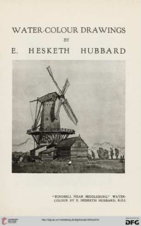 88: Water-colour drawings by E. Hesketh Hubbard