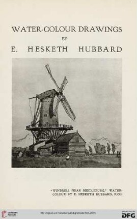88: Water-colour drawings by E. Hesketh Hubbard