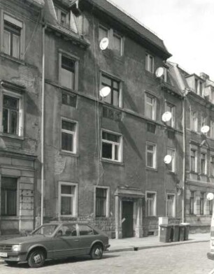 Dresden-Pieschen. Wohnhaus, Rehefelder Straße 31. Straßenansicht