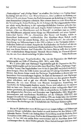 475. Harburger Vogelschießen, hrsg. von der Deputation der Harburger Schützengilde von 1528 e.V. : Hamburg, 2003