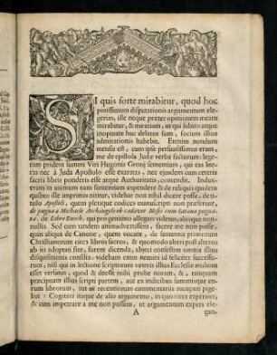 A1r-A3r, Si quis forte mirabitur, quod hoc ...