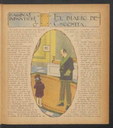 El diario de Chochita : Páginas infantiles
