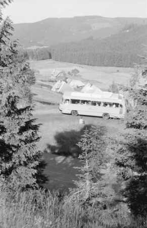 Äule: Postbus auf der Serpentine