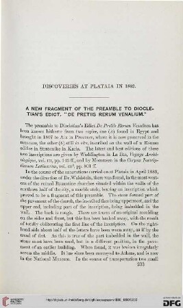 5.1886-90: Discoveries at Plataia in 1889