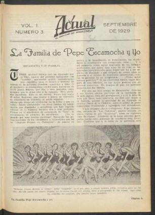 La familia de Pepe Escamocha y yo