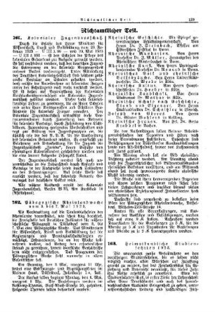 Heimatkundliche Studienfahrten 1925 : [Nichtamtlicher Teil]