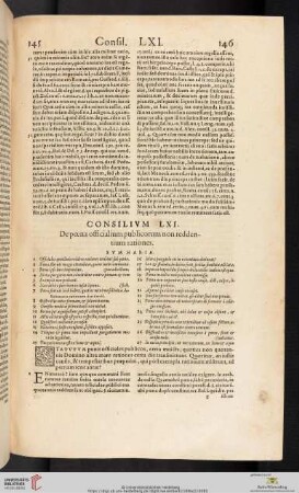 (Consilivm LXI - LXV)