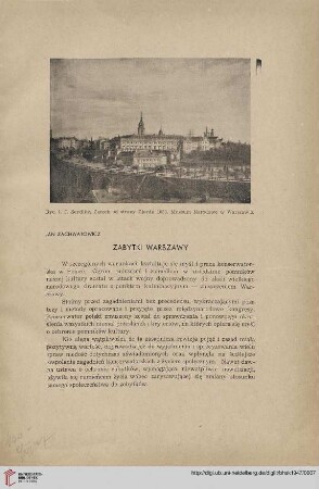 9: Zabytki Warszawy