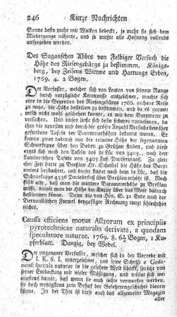 Caussa efficiens motus astrorum ex principiis pyrotechnicae naturalis derivata.