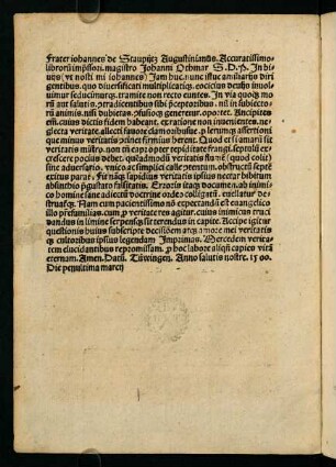 1v-6v, Decisio quaestionis de audientia missae in parochiali ecclesia dominicis et festivis diebus.