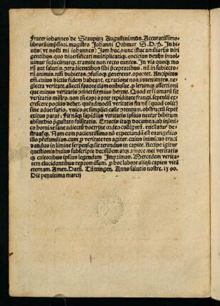 1v-6v, Decisio quaestionis de audientia missae in parochiali ecclesia dominicis et festivis diebus.