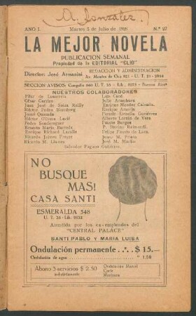 1928002700: El dolor de Monteavaro : (inédita)