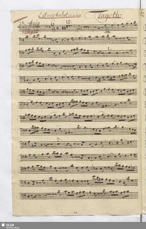 23. Aria: È il vostro bel visino / Galuppi, B.