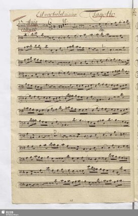 23. Aria: È il vostro bel visino / Galuppi, B.