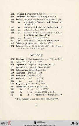 Anhang (Nr. 554-579)