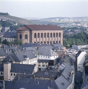 Trier. Basilika. Ansicht von Nordwesten