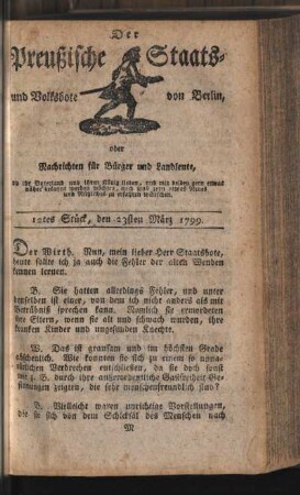 12tes Stück, den 23sten März 1799