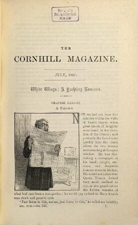 The Cornhill magazine. 42. 1880