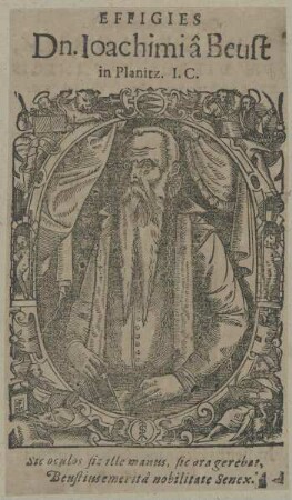 Bildnis des Joachim von Beust zu Planitz