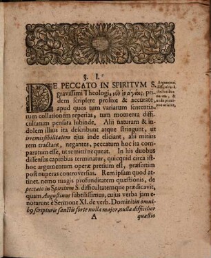 Consideratio hist. theol. tu asynchōrētu in peccato adversus Spiritum S.