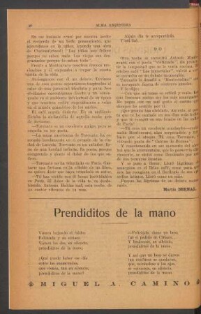 Prendiditos de la mano