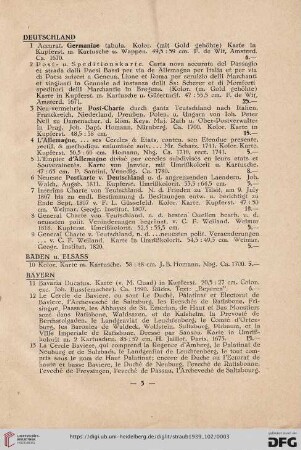 Bayern (Nr. 11-31)