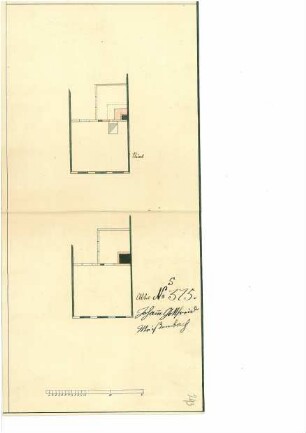 Drei Baugesuche (Blatt 288 - 295)