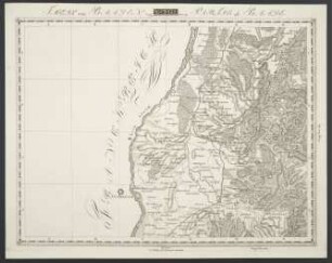 Theil von Baaden (Freyburg) [Freiburg im Breisgau] [Topographisch-militairische Charte von Teutschland]