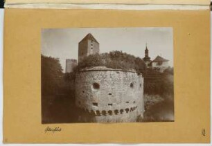Burg, Querfurt: Ansicht (aus: Skizzen- und Fotoalbum 23)