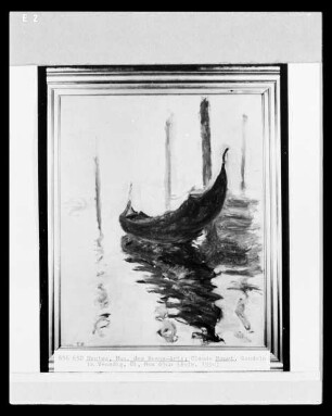 Venedig, Huserund Gondeln - Deutsche Digitale Bibliothek
