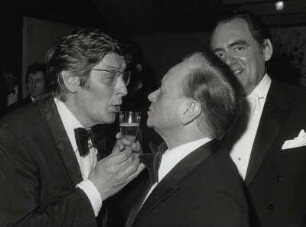 Günter Pfitzmann, Klaus-Günter Neumann, Herwig Friedag. Presseball 1974