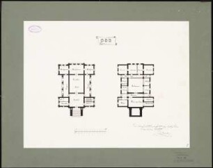 Museum: Grundrisse KG und EG